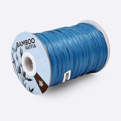 Рафия Bamboo Raffia (МТ 020, Петрольный калибри)