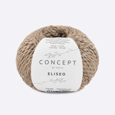 Пряжа Katia Eliseo (1235.65, Теплый беж)