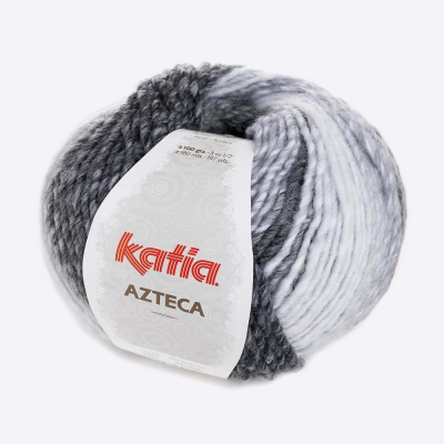 Пряжа Katia Azteca (493.7801, Графитовый меланж)