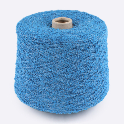 Бобина Monet by Lineapiu (66% хлопок, 10% вискоза, 21% Па, 3% люрекс), 240 м. (М 0453, Море)