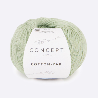 Пряжа Katia Cotton-Yak (130, Эвкалипт) Пряжа Katia Cotton-Yak (130, Эвкалипт)