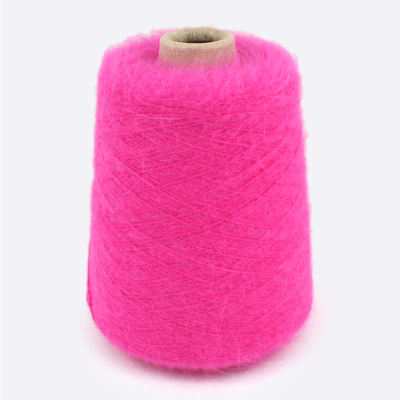 Бобина ангора 90 BELANGOR FRANCE (90% ангора, 10% ПА), 650 м. (Фуксия, 01043)