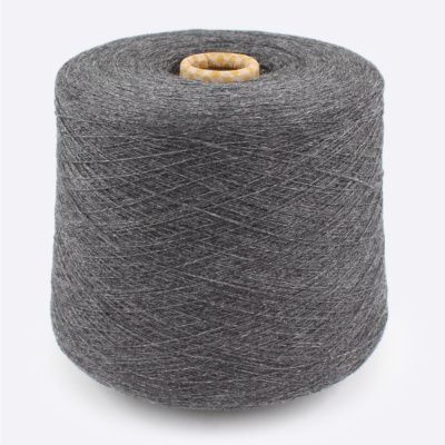 Бобина кашемир Cashmere by Biagioli Modesto 2/28 (100% кашемир), 1400 м. (730790, Гриджио меланж)