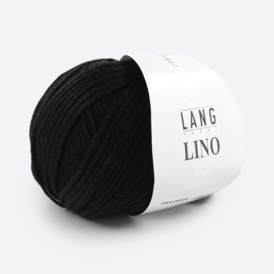 Пряжа Lang Lino (784.0004, Черный)