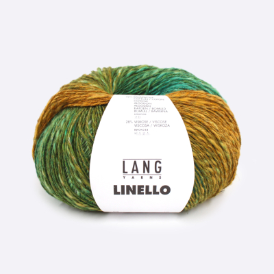 Пряжа Lang Linello (1066.0117, Кувшинка в заливе)