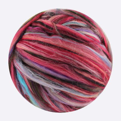 Пряжа для пледов (Макарун смородиновый маракуй) Пряжа для пледов (Макарун смородиновый маракуй)