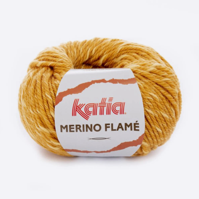 Пряжа Katia Merino Flame (108, Охра на солнце)
