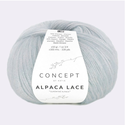 Пряжа Katia Alpaca Lace (1338.86, Муссон)