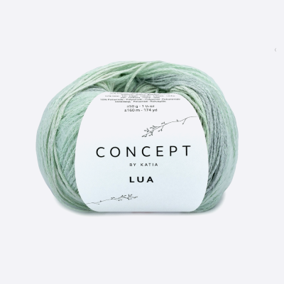 Пряжа Katia Lua (1364.101, Мята в пепле)