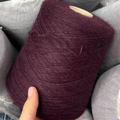 Бобина Regina Plus 2/11 (80% ангора, 20% Па), 800 м (2434, Баклажан)