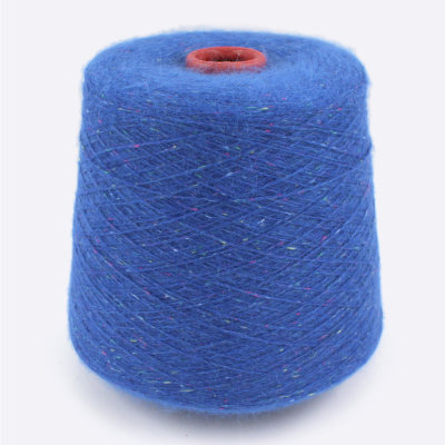 Бобина Rachele Tweed Filcom (45% кашемир, 45% ангора, 5% хлопок, 5% Па), 550 м. (435435, Bluette, Королевский синий)