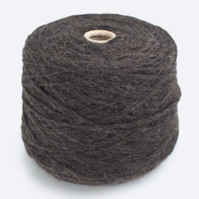 Бобина BELLONE Pecci Filati  ( 45% меринос, 25% альпака, 30% ПЭ), 120 м. (706, Брауни)