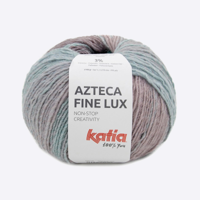 Пряжа Katia Azteca Fine Lux (1153.411, Пурпурный петроль)