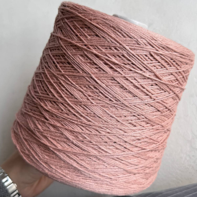 Бобина Seta Bourette (100% буретный шелк) (214, Персиковый пушок, 370 м)