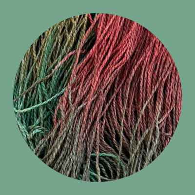 Рафия в пасме Рафаель DOLCE (Ягодный с тимьяном)