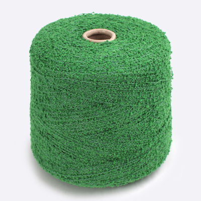 Бобина Fluffy Cashemere (78% кашемир, 18% шелк, 4% ПА), 400 м. (1705, Спаржа)