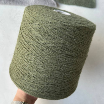 Бобина Dolce Cotone (100% вспушенный хлопок), 400 м (2823, Таежный мох)