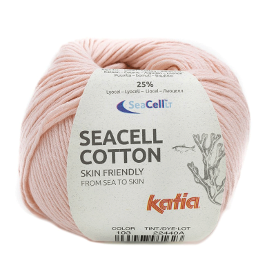 Пряжа Katia Seacell-Cotton (1178.103, Пудра)