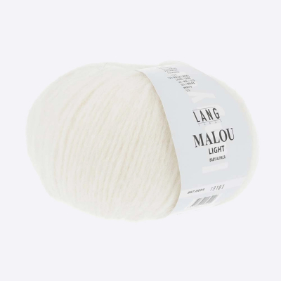Пряжа Lang Malou Light (887.0094, Молоко) Пряжа Lang Malou Light (887.0094, Молоко)