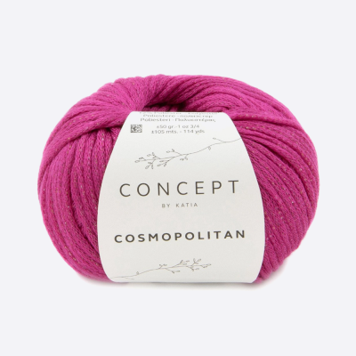 Пряжа Katia Cosmopolitan (1185.94, Маджента)