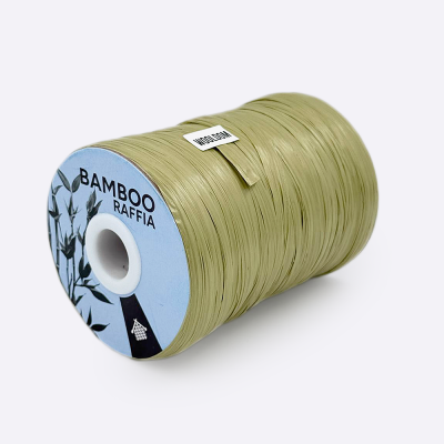 Рафия Bamboo Raffia (МТ 057, Матовая олива)