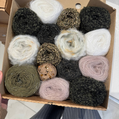 Набор на джемпер из коробочки Magic Box Italy (Хвойная вата)