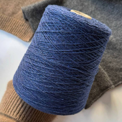 Бобина Coarsehair by Loro Piana (100% кашемир) (Soft Denim, Джинс, 550 м)