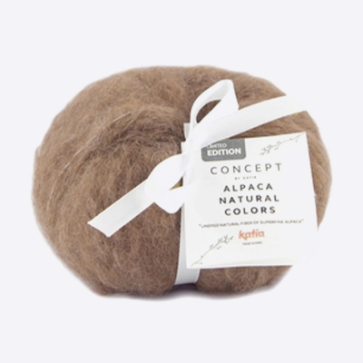 Пряжа Katia Alpaca Natural Colors (1310.1, Кемел)