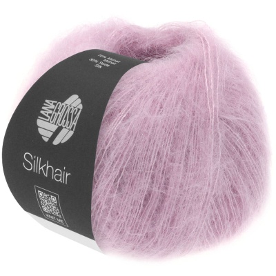 Пряжа Lana Grossa Silkhair (28694, 87 Пудра лаванда)