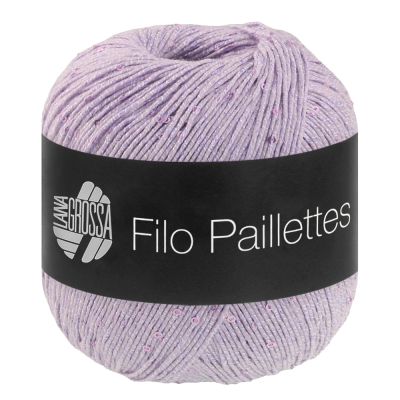 Пряжа Lana Grossa Filo Paillettes (08, Вереск)