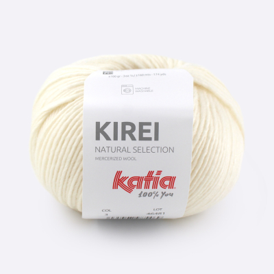 Пряжа Katia Kirei (1262.3, Сливочный)