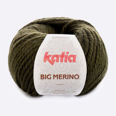Пряжа Katia Big Merino (778.17, Хвоя)