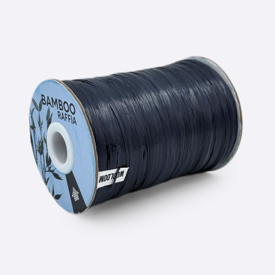 Рафия Bamboo Raffia (МТ 039, Синий графит)