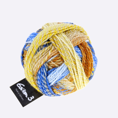 Пряжа Schoppel Edition 3.0 (1523-2329, Горчичный деним)