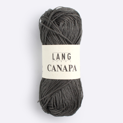 Пряжа Lang Canapa (987.0070, Асфальт в саванне)