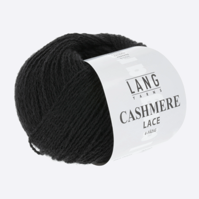 Пряжа Lang Cashmere Lace (883.0004, Черный) Пряжа Lang Cashmere Lace (883.0004, Черный)