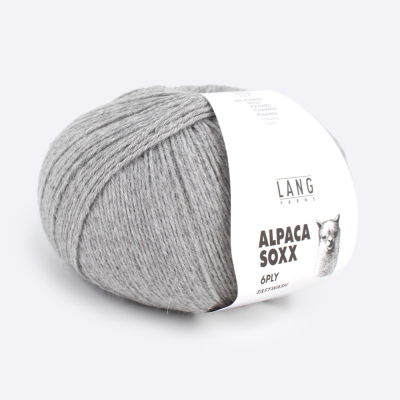 Пряжа Lang Alpaca Soxx 6-Fach/6-Ply (1087.0003, Пепельный)