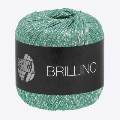Пряжа Lana Grossa Brillino (60642, 036 Мята)