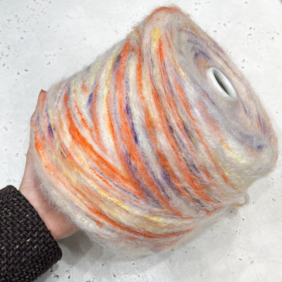 Бобина KAN (25% кидмохер, 15% меринос, 50% Пэ, 12% Па), 180 м. (1664, Мультиколор)