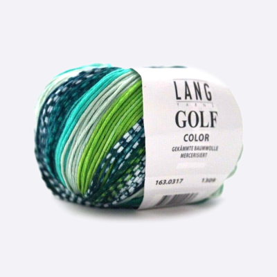 Пряжа Lang Yarns Golf Color (1031.0317, Сочные прованские травы)