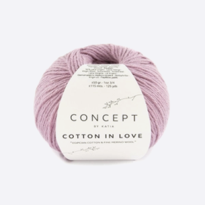 Пряжа Katia Cotton in Love (1249.53, Лилия) Пряжа Katia Cotton in Love (1249.53, Лилия)