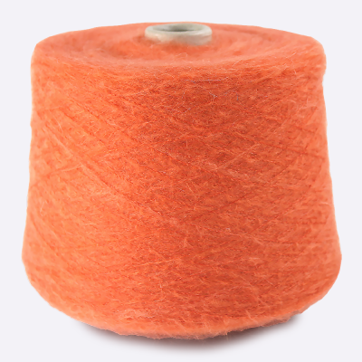 Бобина Mohair by Profilo (45% кидмохер, 30% ПА, 25% Пэ), 900 м (Carota, Морковный фреш)