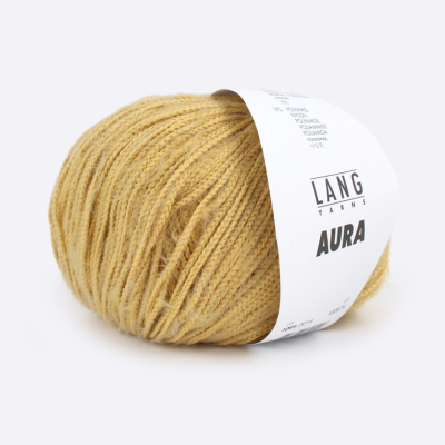 Пряжа Lang Aura (1091.0014, Горчичный лимонник)