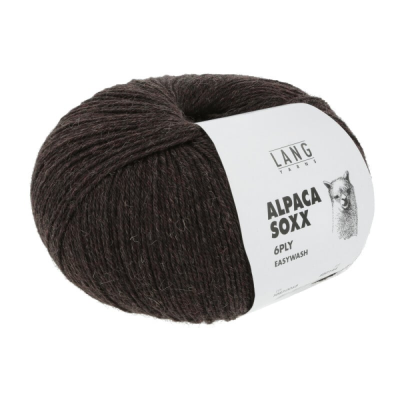 Пряжа Lang Alpaca Soxx 6-Fach/6-Ply (1087.0068, Маренго)