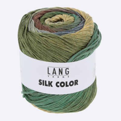 Пряжа Lang Silk Color (1141.0004, Индиго сальвия)