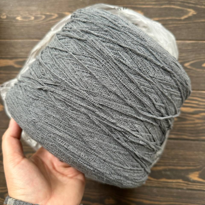 Бобина Dorimello (65% хлопок, 10% шелк, 25% ПА), 210 м. (10701, Сталь)