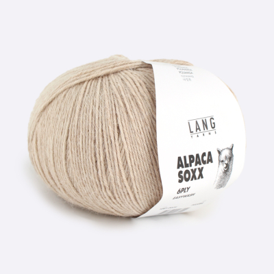 Пряжа Lang Alpaca Soxx 6-Fach/6-Ply (1087.0026, Слоновая кость)