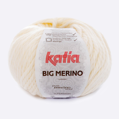 Пряжа Katia Big Merino (778.3, Экрю)