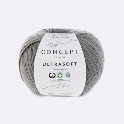 Пряжа Katia Ultrasoft (1176.58, Грифельный мрамор)