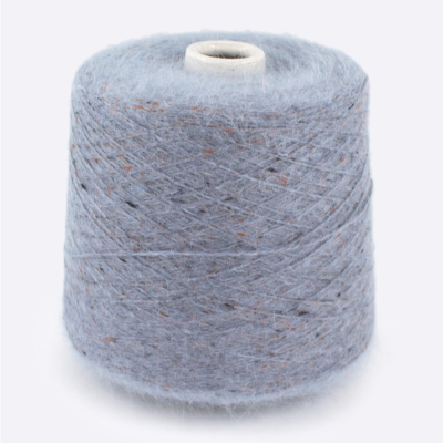 Бобина ангора, Angora Spiky Tweed, (80% ангора, 20% ПА) 100 гр, 450 м. (5644, Вареный джинс)